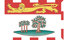 The flag of Prince Edward Island